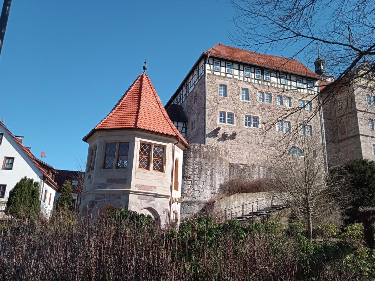 Hotel & Restaurant Zum Adlersberg Schleusingen Exterior photo